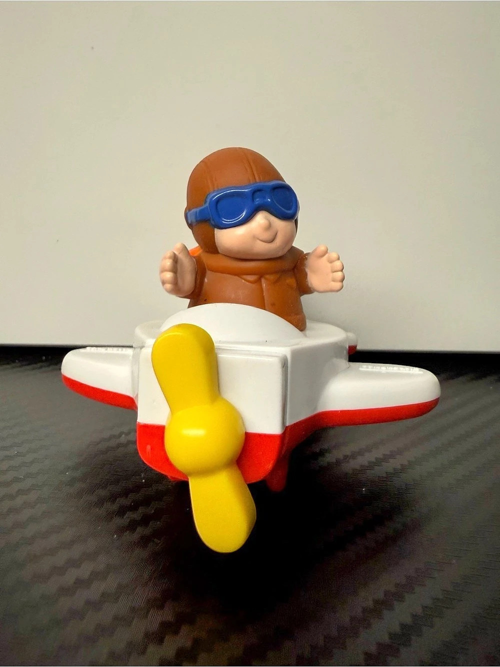 Fisher-Price McDonald’s Happy Meal Airplane Pilot Toy Vintage 1990s